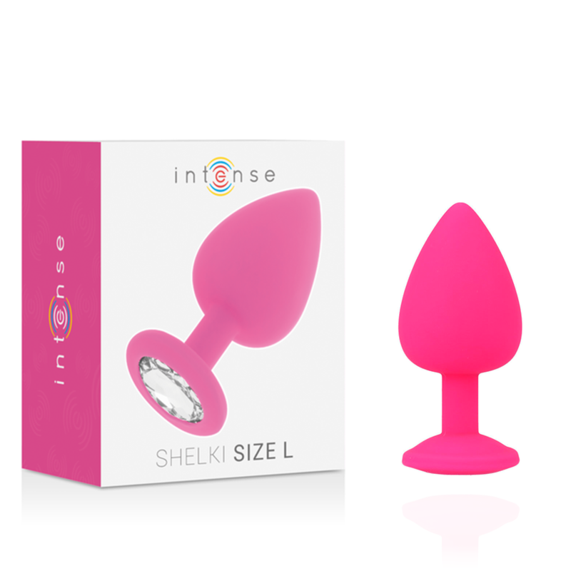 Plug Anale Intense Shelki L — Silicone, Fucsia