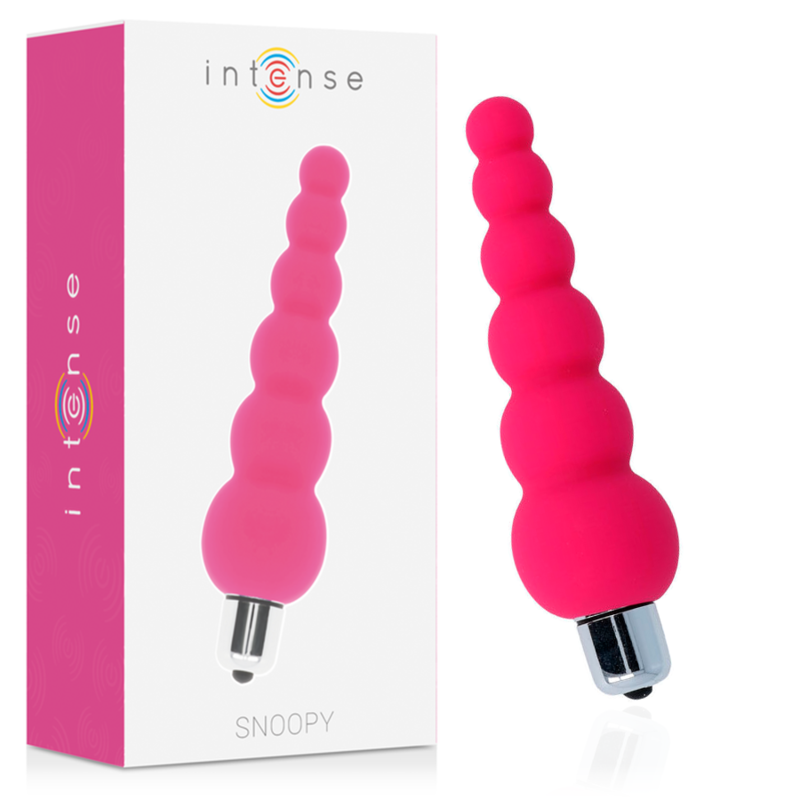 Plug Anale Vibrante Intense Snoopy — Silicone, 7 Modalità