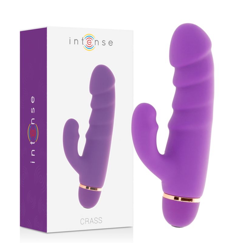 Vibratore Clitoride 20 Velocità Intense Crass — Silicone Lilla
