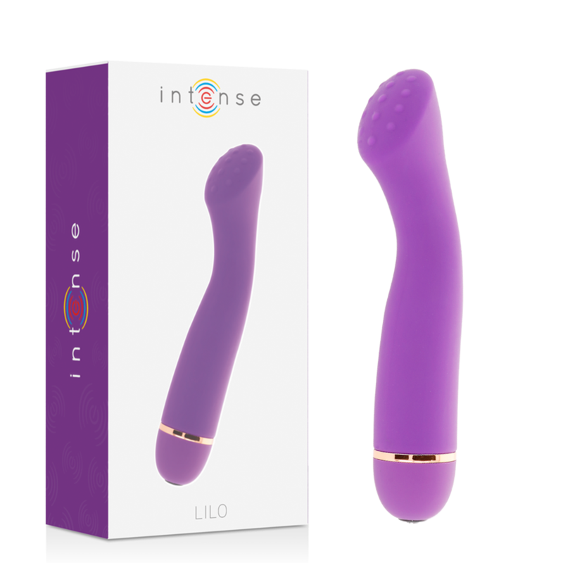 Vibratore Clitoride Intense Lilo — Silicone, 20 Velocità, Lilla