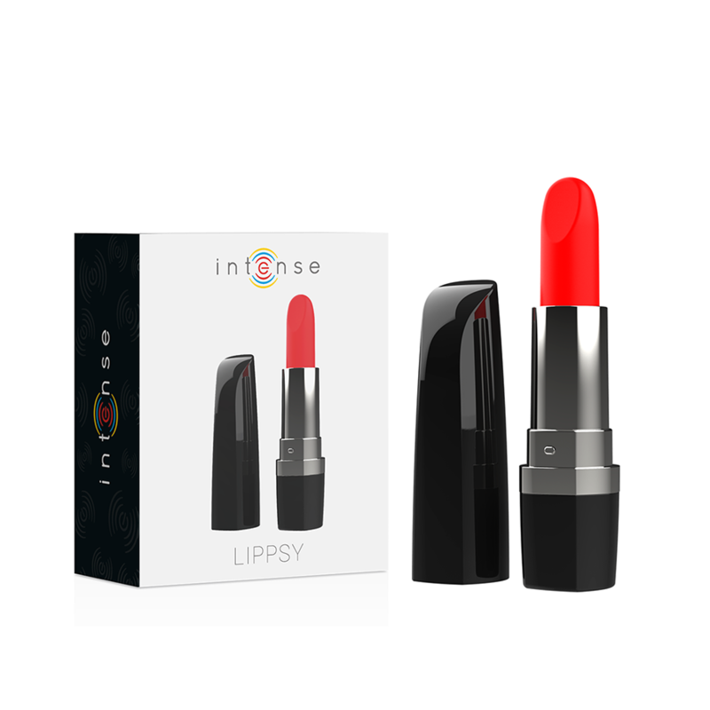 Vibratore Compatto Intense Lippsy — Mini, Silicone, IPX4