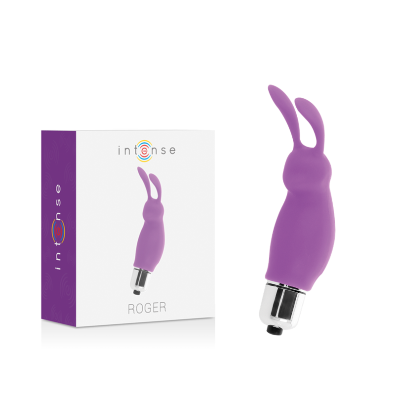Vibratore Rabbit Intense Roger — Stimolatore Multizono, Lilla