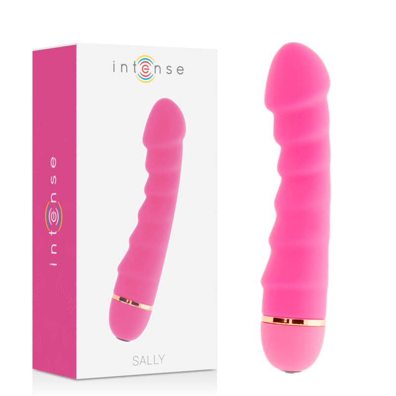 Vibratore Clitoride Intense Sally — Silicone, 20 Velocità