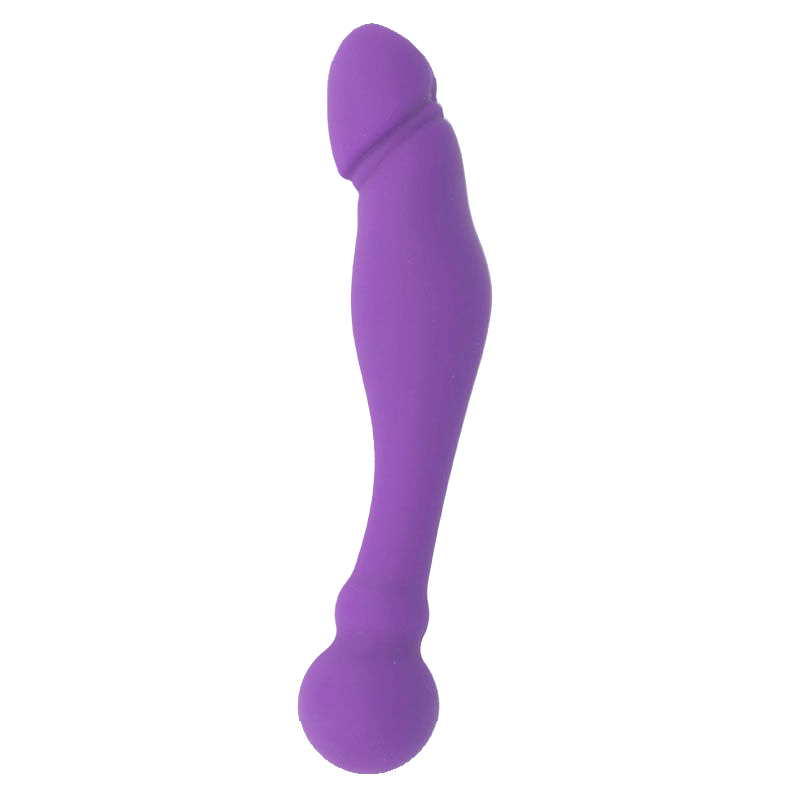 Dildo Doppio Stimolante Intense Rick Dual — Silicone, Lilla