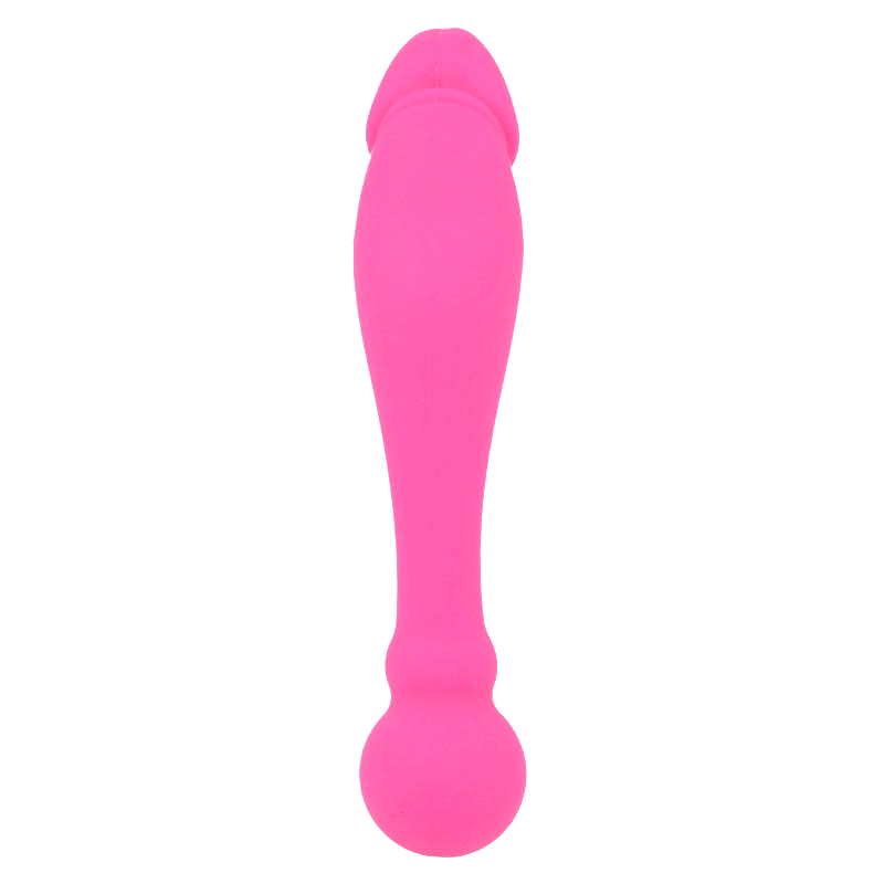 Dildo Doppio Stimolatore Clitoride Intense Rick Dual — Silicone