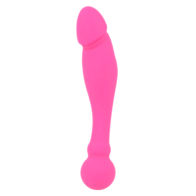 Dildo Doppio Stimolatore Clitoride Intense Rick Dual — Silicone