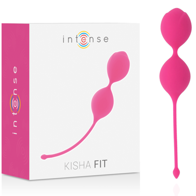 Palline Kegel in Silicone Intense Kisha Fit — Fucsia