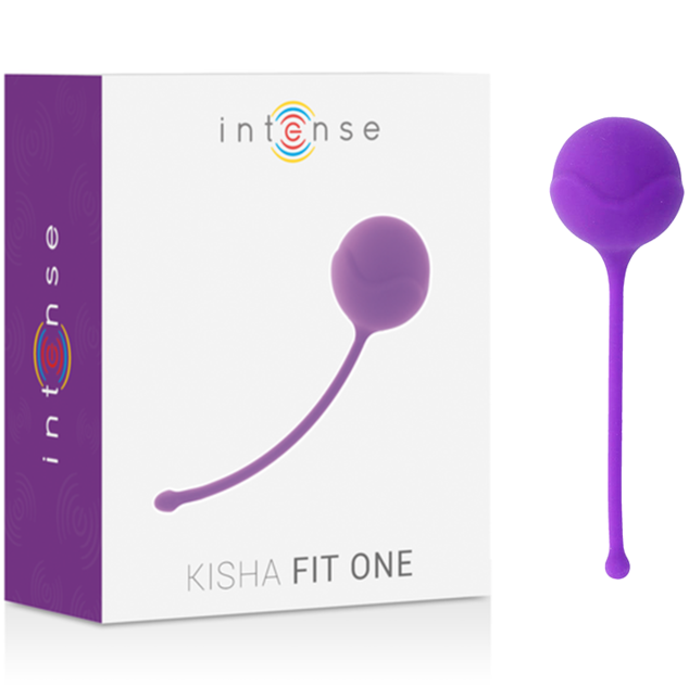 Palline Kegel in Silicone Intense Kisha Fit One — Lilla