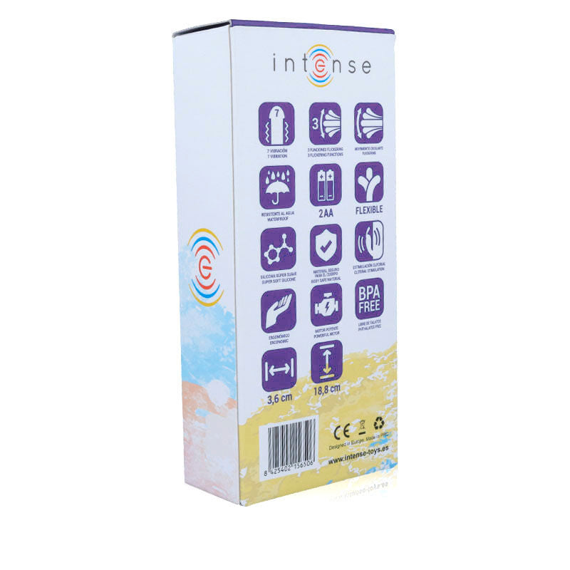 Vibratore Rabbit Intense Susy — Silicone, 7 Modalità, Lilla