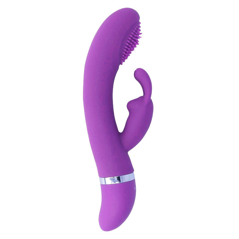 Vibratore Rabbit Intense Susy — Silicone, 7 Modalità, Lilla