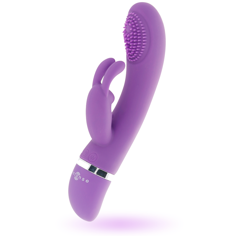 Vibratore Rabbit Intense Susy — Silicone, 7 Modalità, Lilla