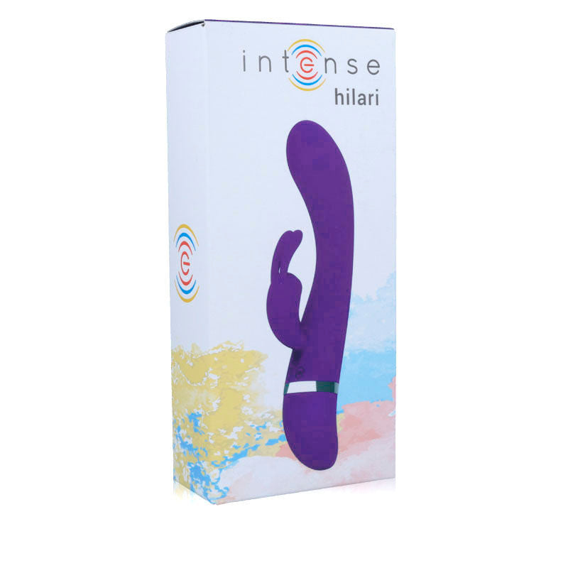 Vibratore Rabbit Intense Hilari — Silicone, 30 Modalità, Lilla
