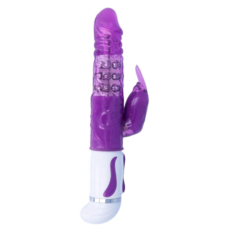 Vibratore Rabbit Rotante Intense Guppy — 12 Velocità, Lilla
