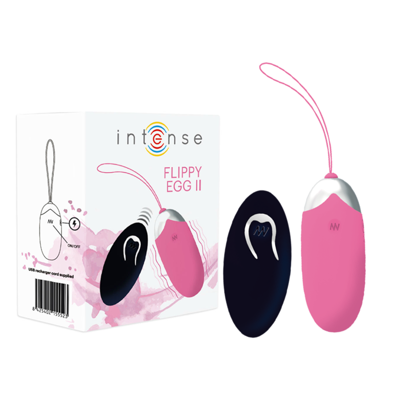 Uovo Vibrante con Telecomando Intense Flippy II — Rosa