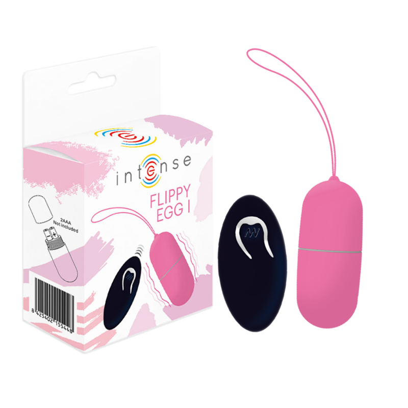 Uovo Vibrante con Telecomando Intense Flippy I — Rosa