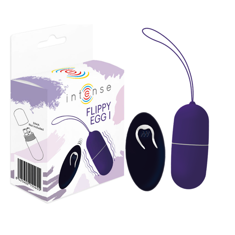 Uovo Vibrante con Telecomando Intense Flippy I — Viola
