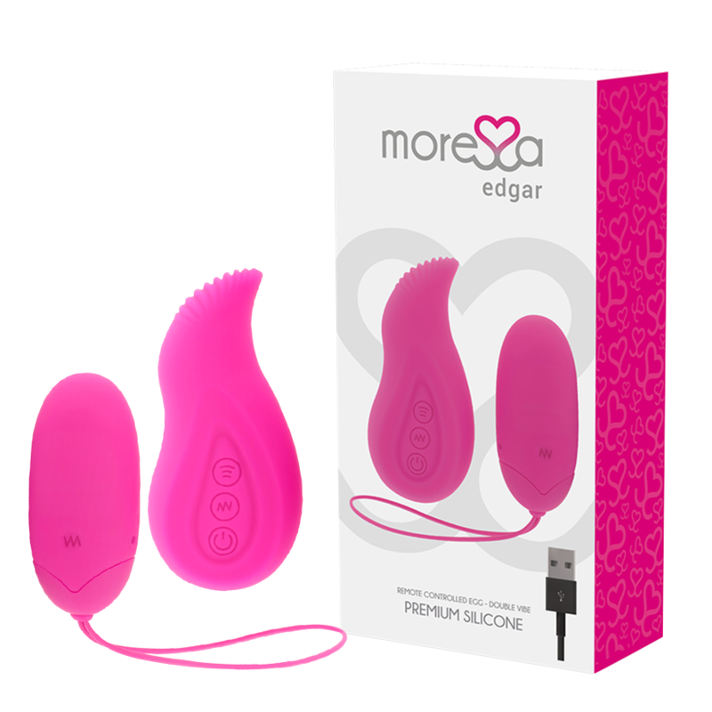Vibratore Clitoride con Telecomando Moressa Edgar Premium