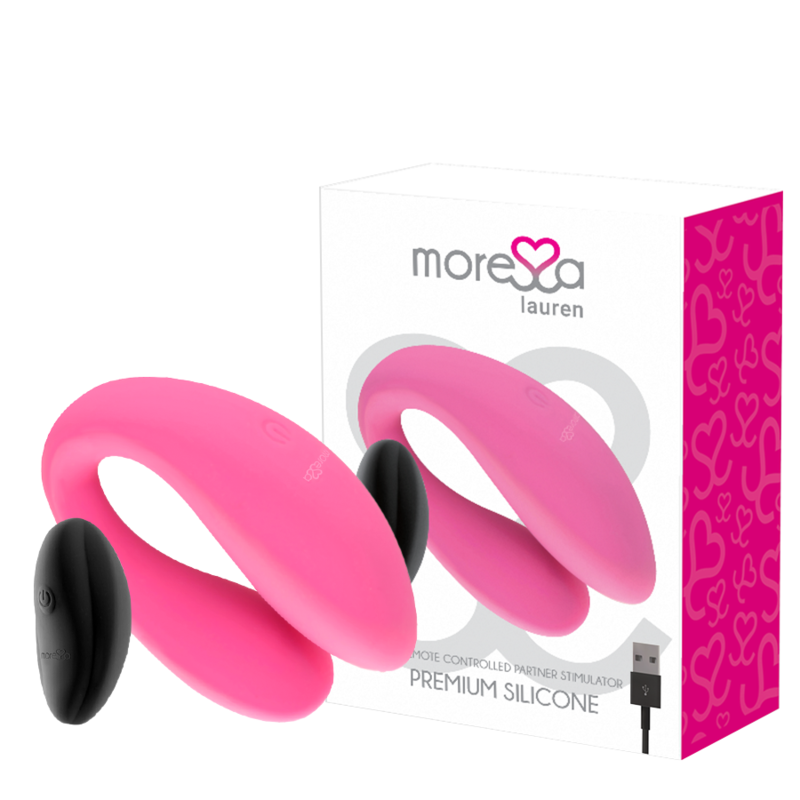 Vibratore Coppia con Telecomando Moressa Lauren