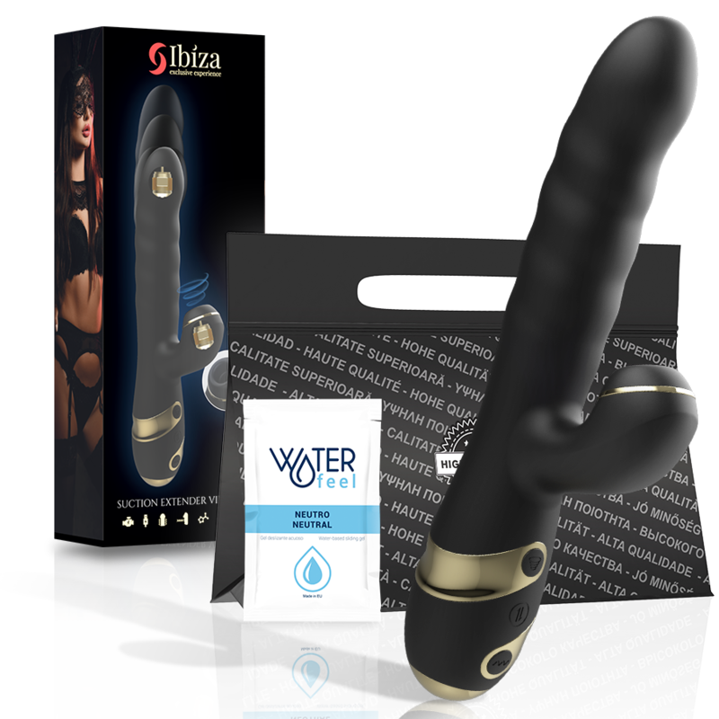 Vibratore Punto G e Clitoride Ibiza Suction Extender