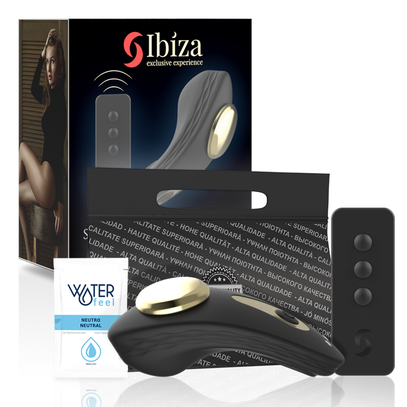 Vibratore Clitoride con Telecomando Ibiza Silicone Panty