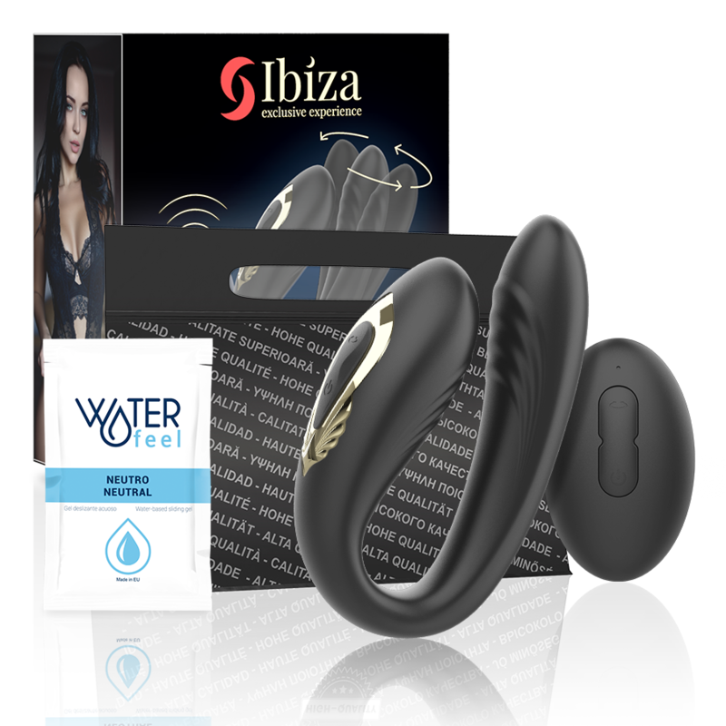 Vibratore Rabbit Punto G e Clitoride Ibiza Wave — Doppio Motore