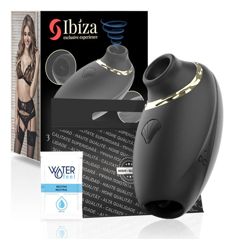 Succhia Clitoride 3 in 1 Ibiza Technology — Silicone Impermeabile