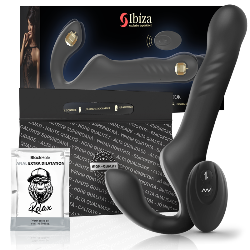 Imbracatura Strapless Vibrante Ibiza Up & Down — Telecomando