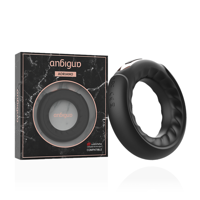 Anello Fallico Vibrante Wireless Anbiguo Adriano — WatchMe