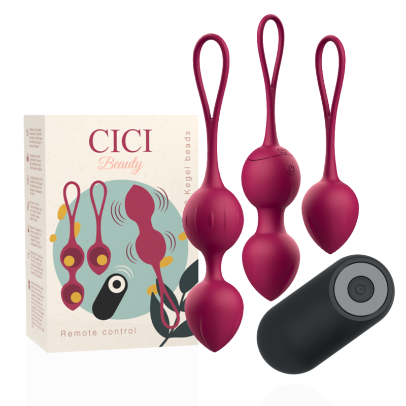 Sfere Kegel Vibranti con Telecomando Cici Beauty — 3 Intensità