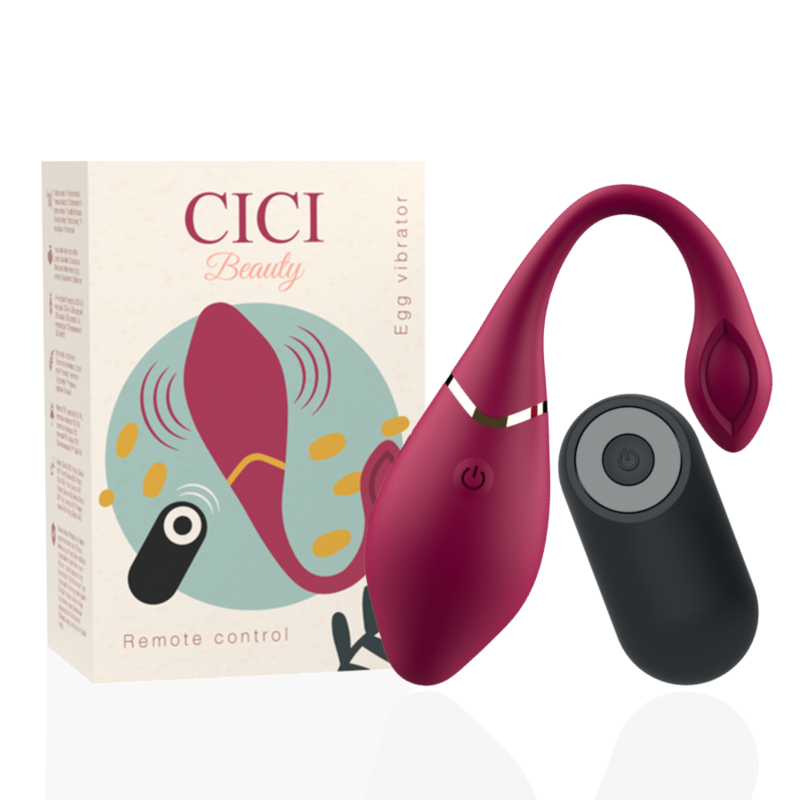 Uovo Vibrante con Telecomando Cici Beauty Egg — Punto G