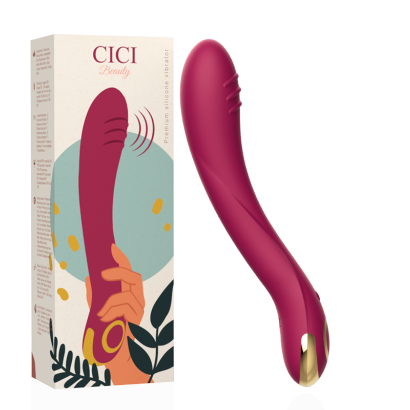 Vibratore Punto G in Silicone Cici Beauty — Motore Potente