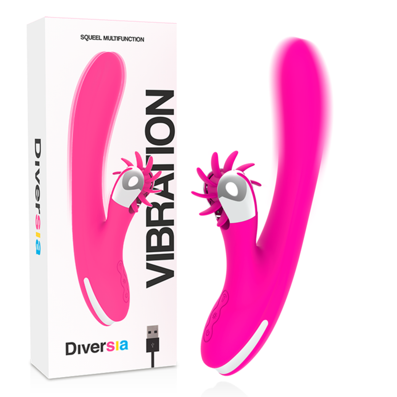 Vibratore Rabbit Diversia — 24 cm