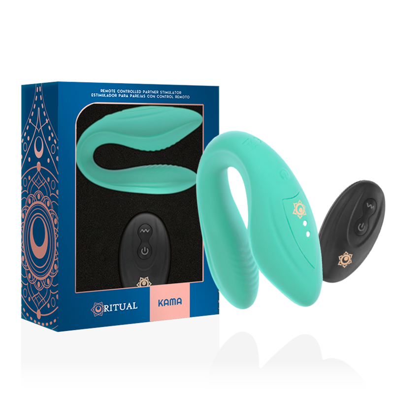 Vibratore Rabbit Telecomandato Rithual Kama — Impermeabile