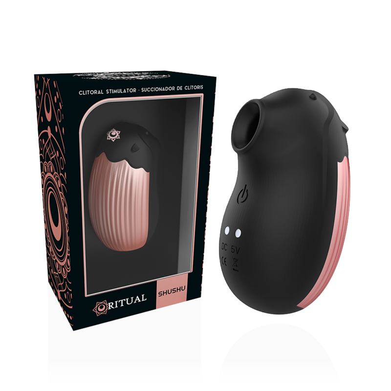 Succhia Clitoride Rithual Shushu 2.0 Azabache — Silicone