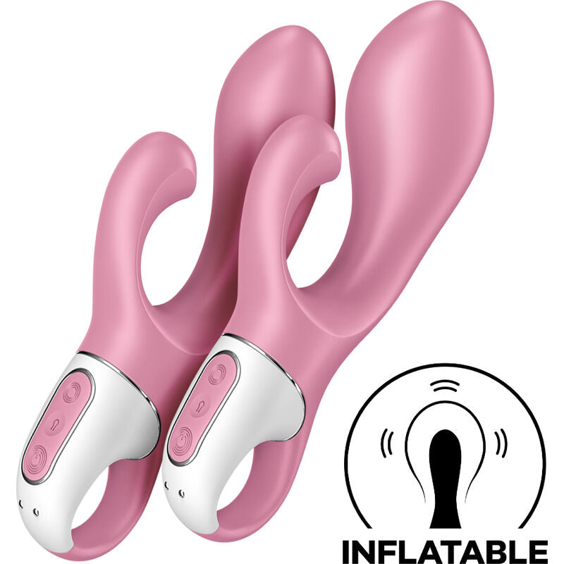Vibratore Rabbit Gonfiabile Satisfyer Bunny 2 — Rosa