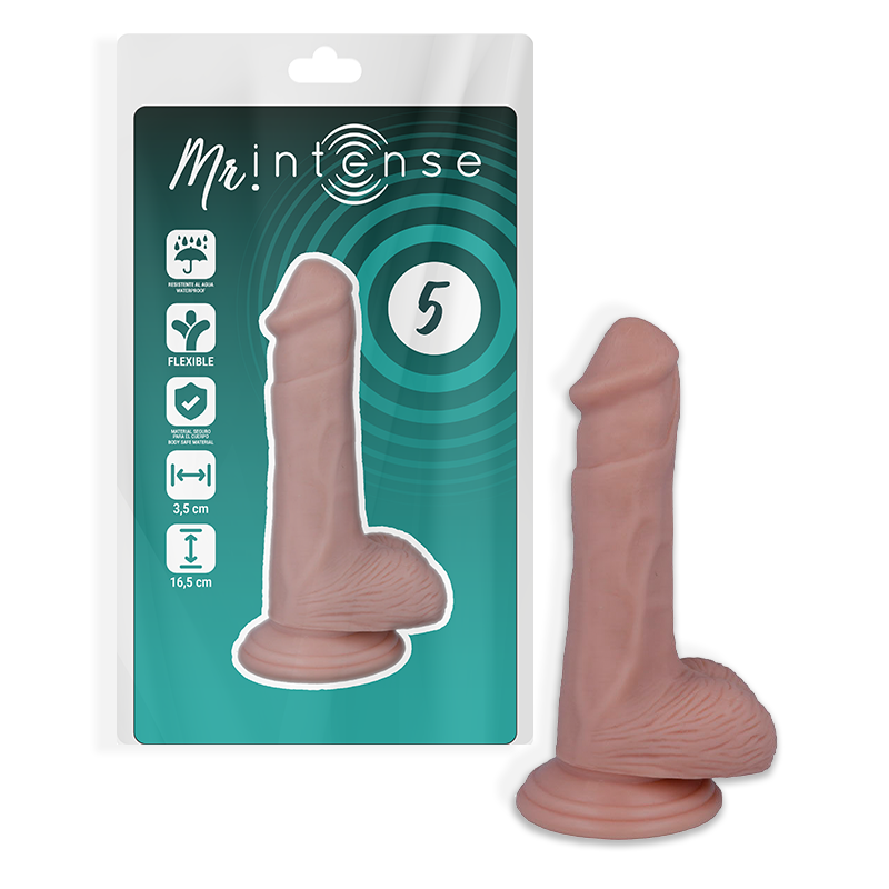 Dildo Realistico Mr. Intense n°5 — 16,5 x 3,5 cm