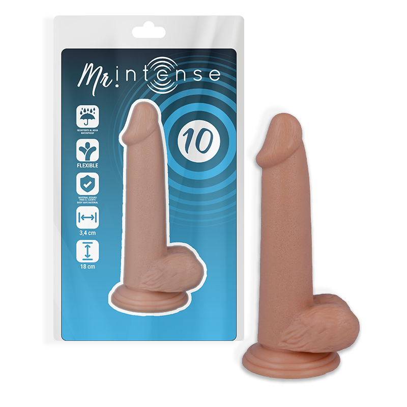 Dildo Realistico Mr. Intense — 18 cm, PVC Ipoallergenico
