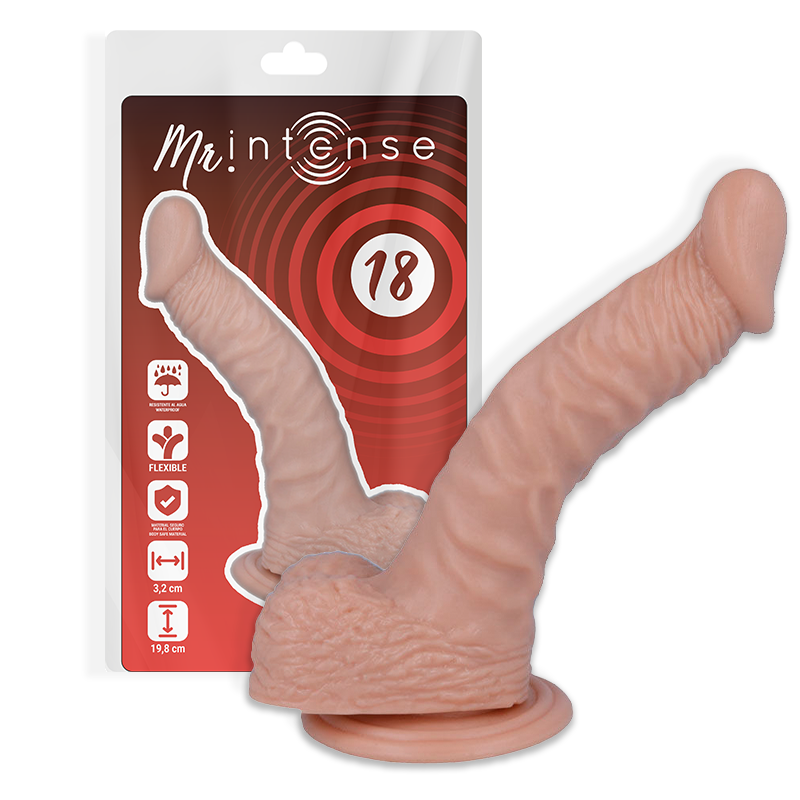 Dildo Realistico Mr. Intense 18 — 19,8 x 3,2 cm