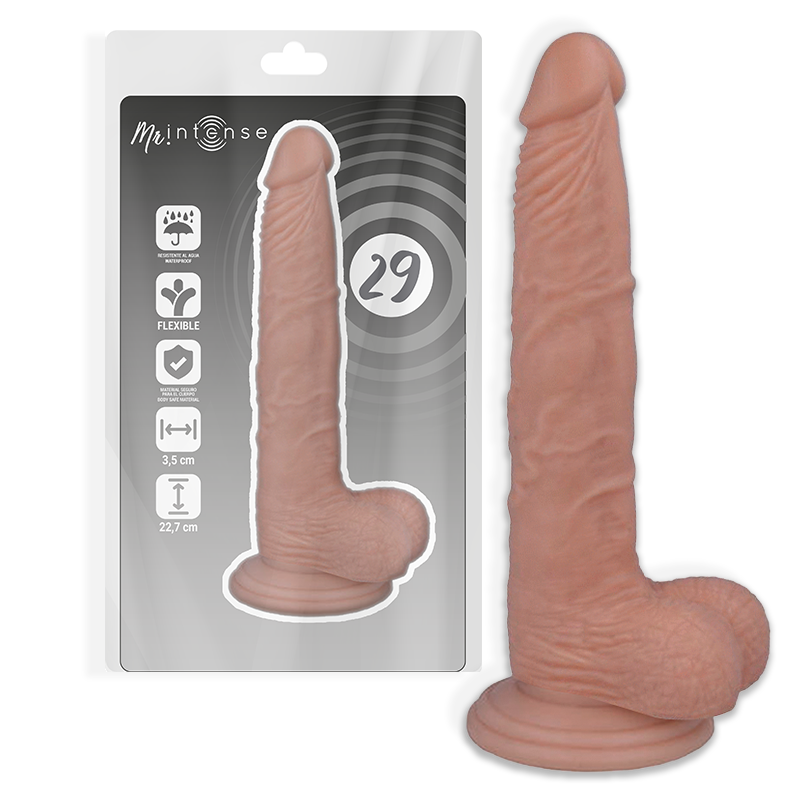 Dildo Realistico Mr. Intense N°29 — 22,7 x 3,5 cm