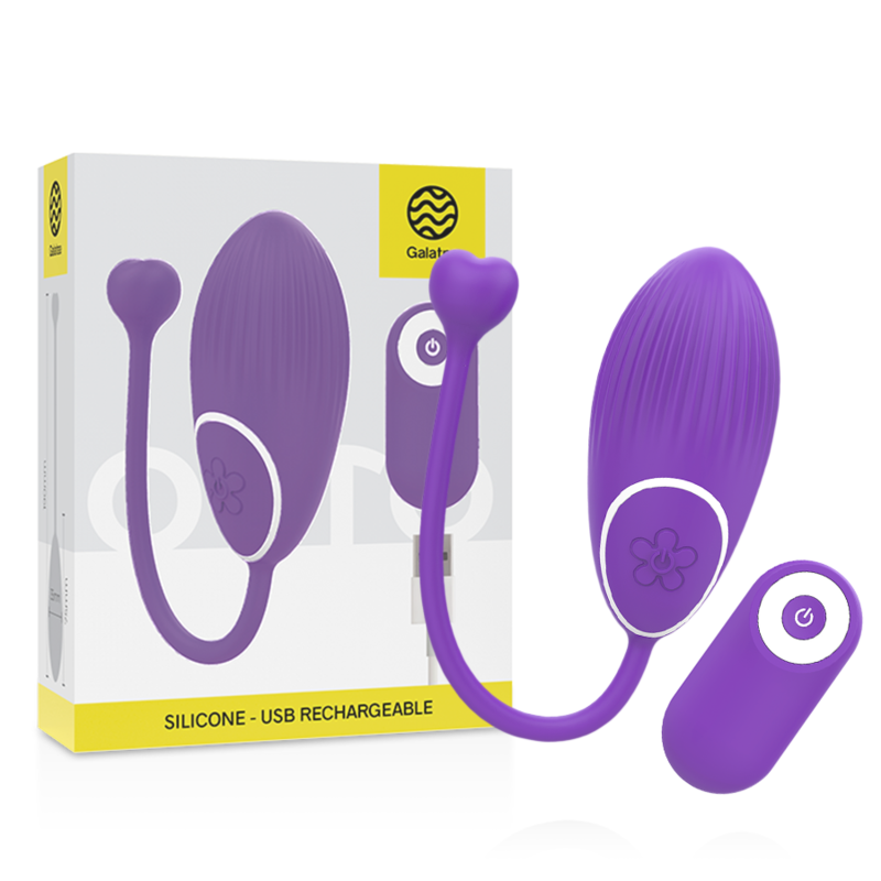 Vibratore Coppia con Telecomando Galatea Otto Click&Play
