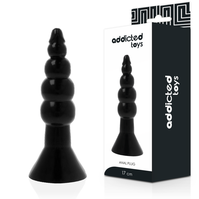 Plug Anale a Palline Addicted Toys — TPR Flessibile 17 cm