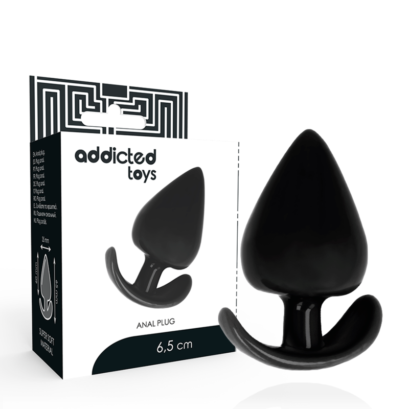 Plug Anale Addicted Toys — Silicone Morbido, 6.5 cm