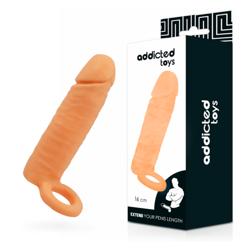 Guaina Fallica Estensore Addicted Toys — 16 cm