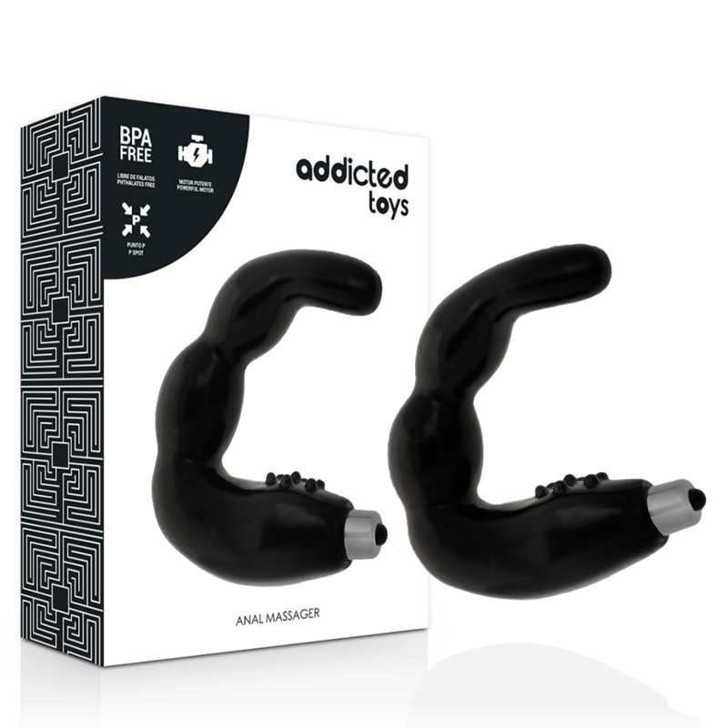 Massaggiatore Prostatico Vibrante Addicted Toys — TPR