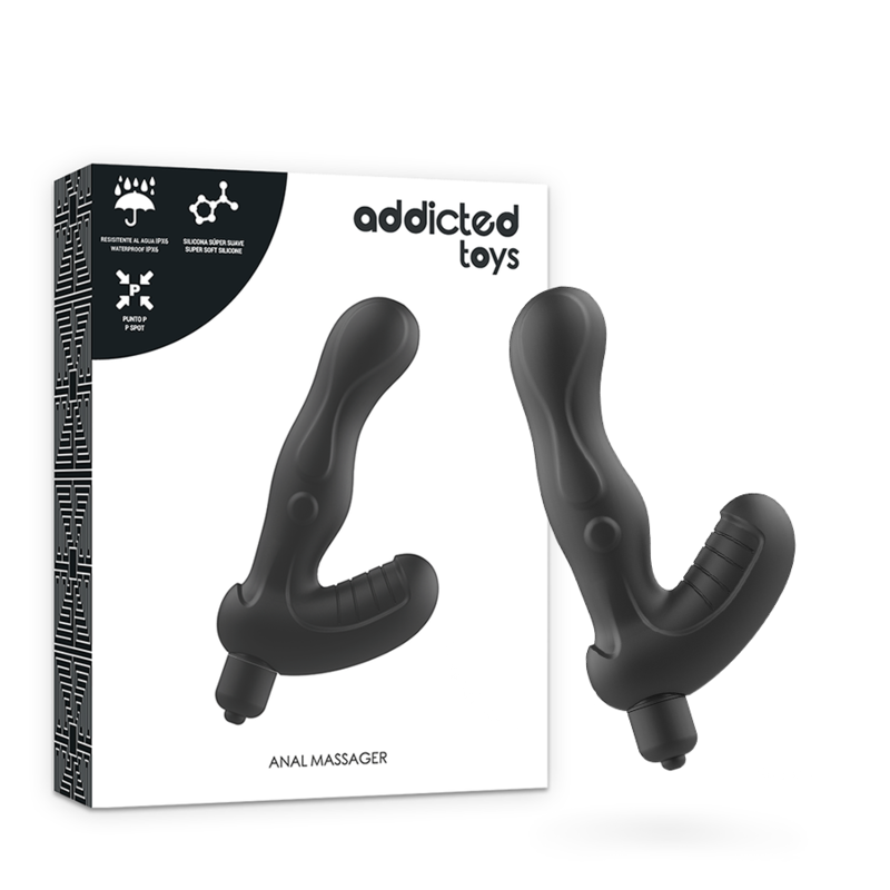 Vibratore Anale Prostata Addicted Toys P-Spot — Silicone