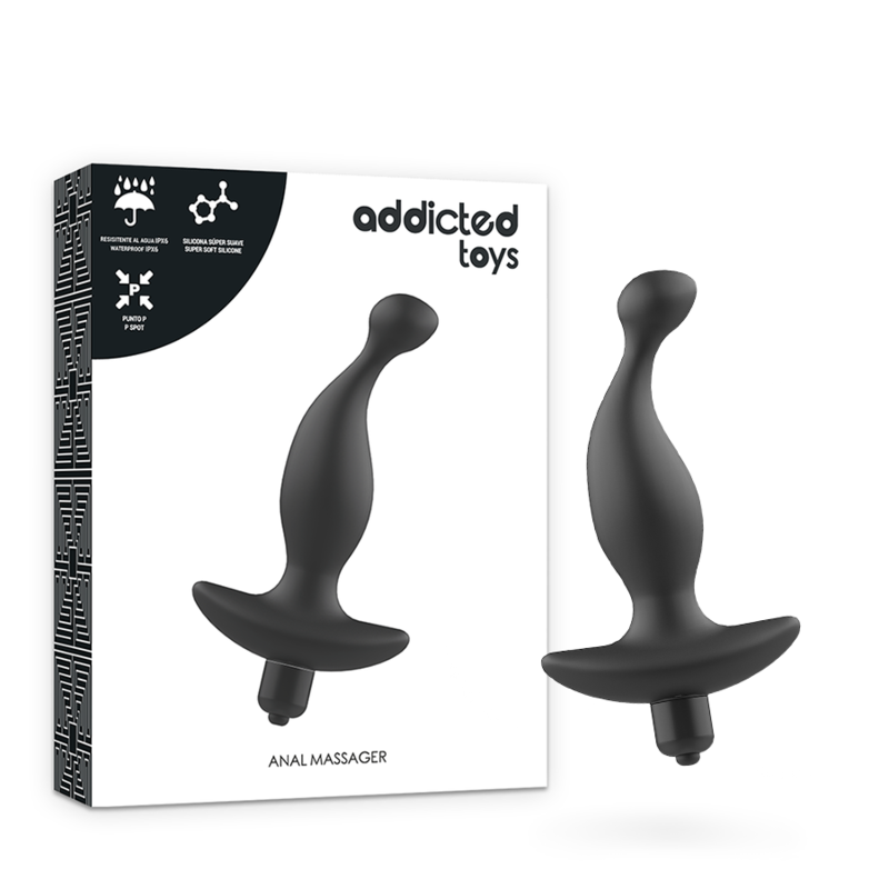 Plug Anale Vibrante Addicted Toys Modello 1 — Stimolatore Prostatico