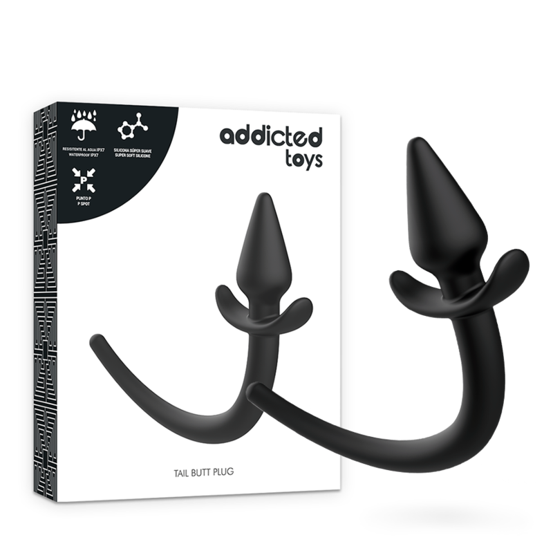 Plug Anale Puppy Tail Addicted Toys — Silicone