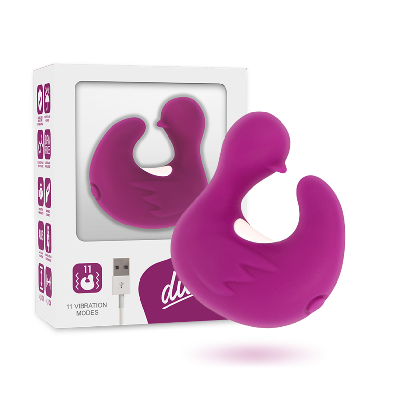 Stimolatore Clitoride Ditale Coverme Duckymania — Silicone