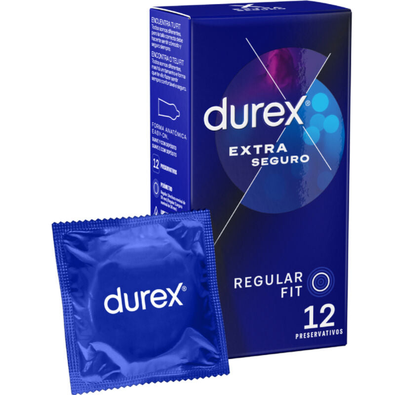 Preservativi Extra Sicuri Durex Extra Safe — 12 Unità