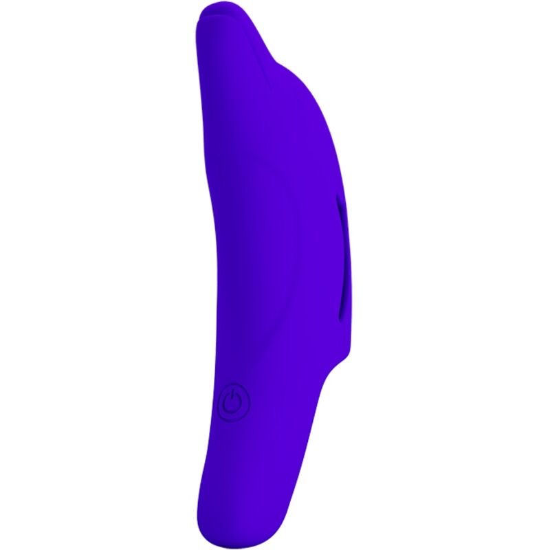 Vibratore da Dito Pretty Love Delphini — Silicone, 10 Funzioni